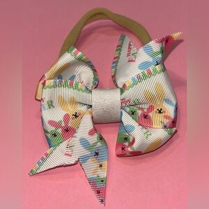 Easter hair bow - headband - girls hair bow - girls headband - Easter headband